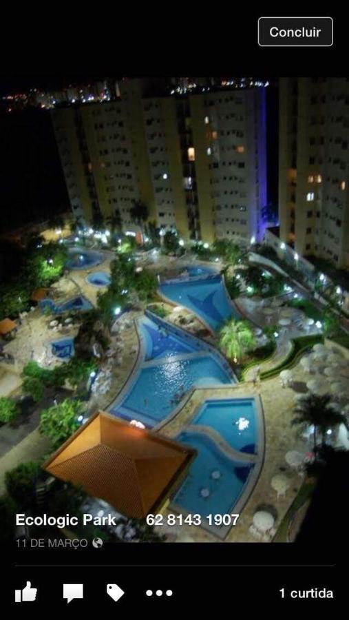 קאלדס נובאס Ecologic Park Ap 2 Quartos Para 7 Pessoas 1Park Aquatico 10 Piscinas Termais מראה חיצוני תמונה